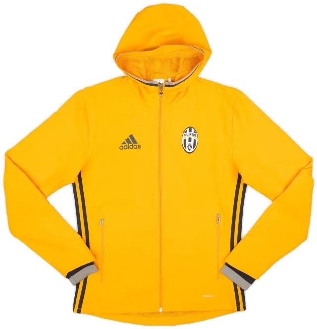 2016-17 Juventus adidas Hooded Track Jacket - 8/10 - (XS)