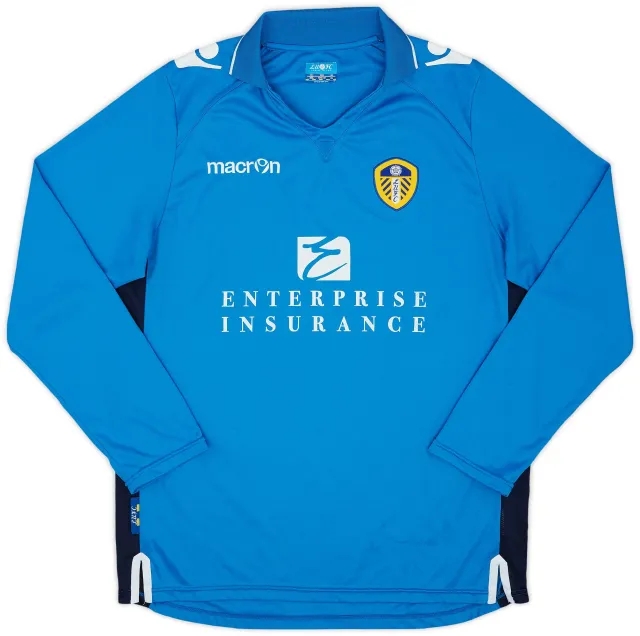 Macron 2012-14 Leeds United Away L/S Shirt - 6/10 - (XL)
