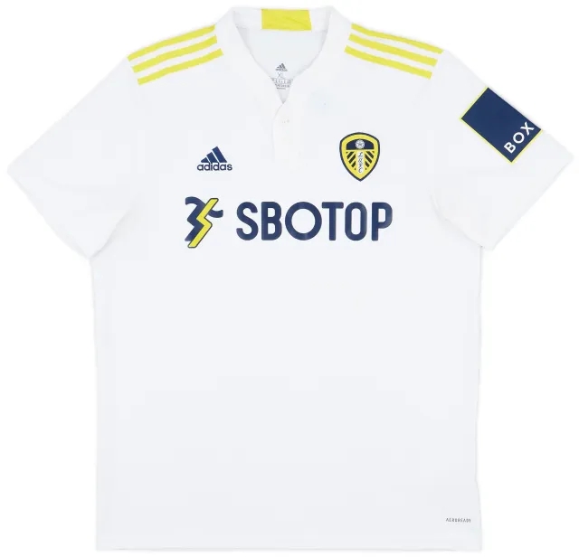 adidas 2021-22 Leeds United Home Shirt - 5/10 - (XL)