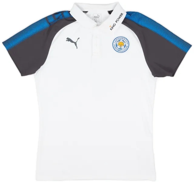 2017-18 Leicester Puma Polo Shirt - 9/10 - (M)