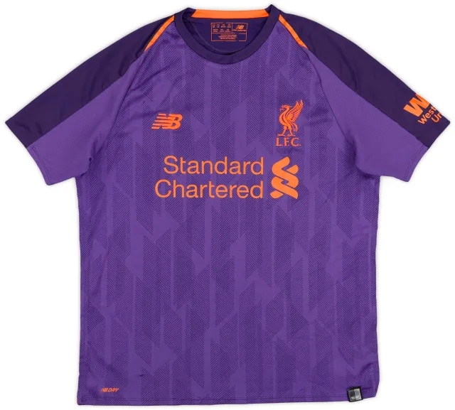 NewBalance 2018-19 Liverpool Away Shirt - 6/10 - (XL.Boys)