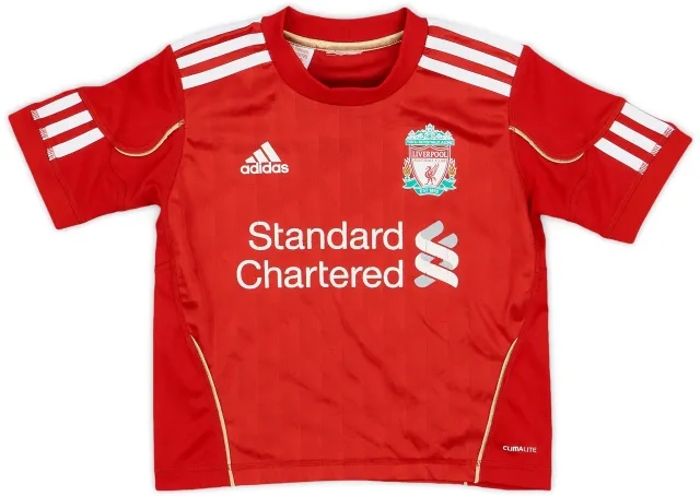 adidas 2010-12 Liverpool Home Shirt - 6/10 - (XS.Boys)