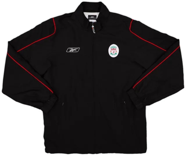2003-04 Liverpool Reebok Track Jacket - 9/10 - (S)