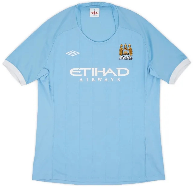Umbro 2010-11 Manchester City Home Shirt - 8/10 - (Women's L)