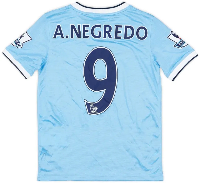 Nike 2013-14 Manchester City Home Shirt A. Negredo #9 (M.Boys)