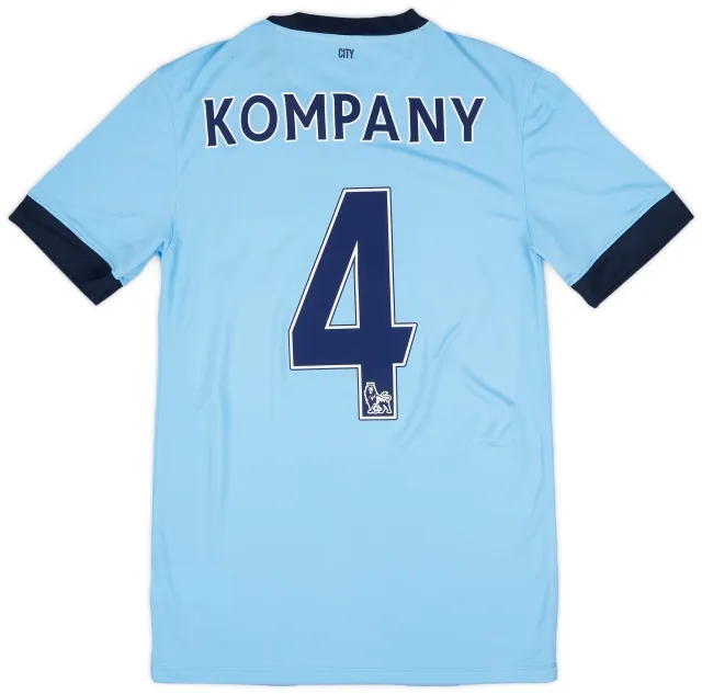 Nike 2014-15 Manchester City Home Shirt Kompany #4 (S)