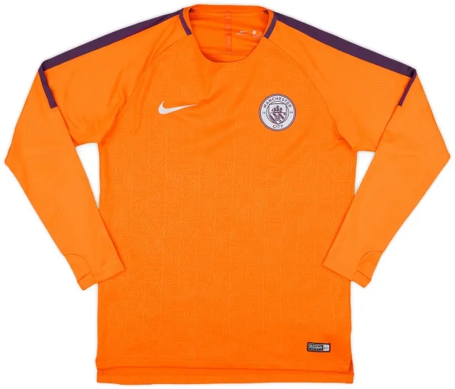 2018-19 Manchester City Nike Sweat Top - 9/10 - (M)