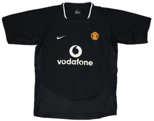 Nike 2003-05 Manchester United Away Shirt - 9/10 - (XL.Boys)