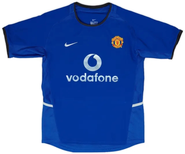 Nike 2002-03 Manchester United Third Shirt - 9/10 - (S.Boys)