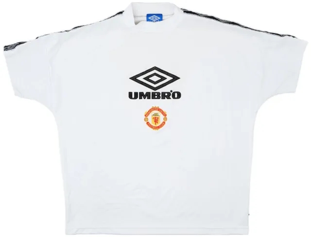 1994-96 Manchester United Umbro Training Shirt - 7/10 - (XL)