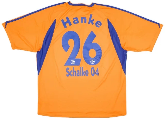 adidas 2003-04 Schalke Third Shirt Hanke #26 - 5/10 - (XXL)