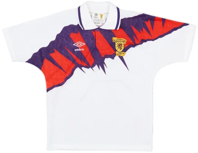 Umbro 1991-93 Scotland Away Shirt - 10/10 - (L.Boys)