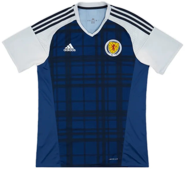 adidas 2015-17 Scotland Home Shirt - 5/10 - (M)