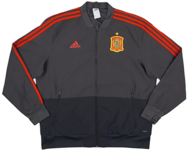 2018-19 Spain adidas Track Jacket - 9/10 - (XL)