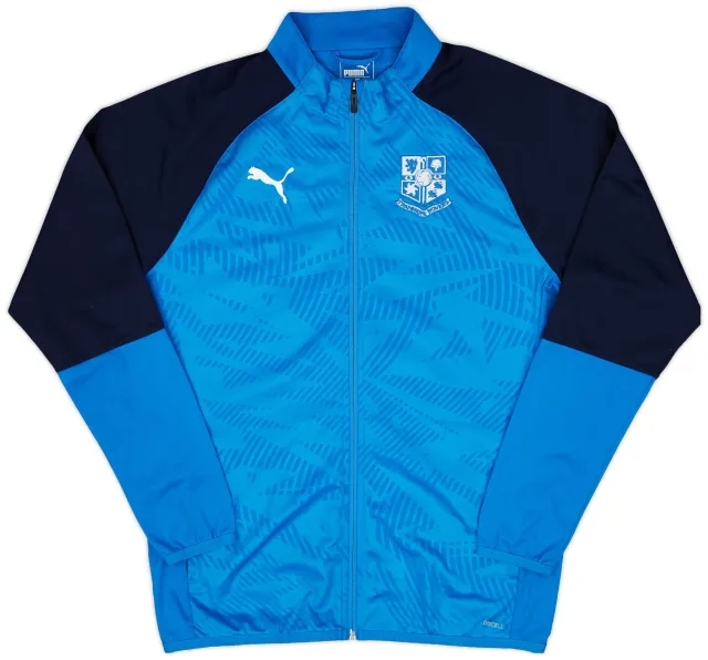2018-19 Tranmere Rovers Puma Track Jacket - 9/10 - (M)