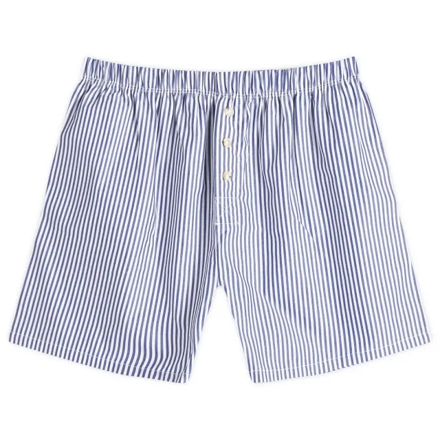 DONNI. Women's Stripe Pop Boxer Navy Stripe