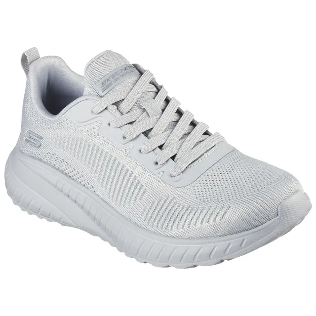 Skechers Women's BOBS Sport Squad Chaos - Face Off Sneaker in Light Gray