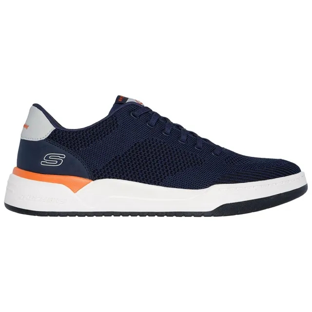 Skechers Men's Relaxed Fit: Corliss - Dorset Sneaker in Navy Blue