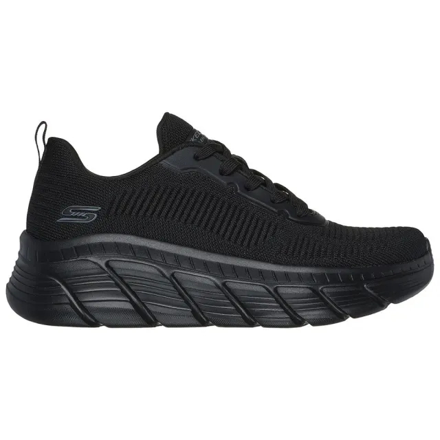 Skechers Women's BOBS Sport B Flex Hi - Flying HI Sneaker in Black