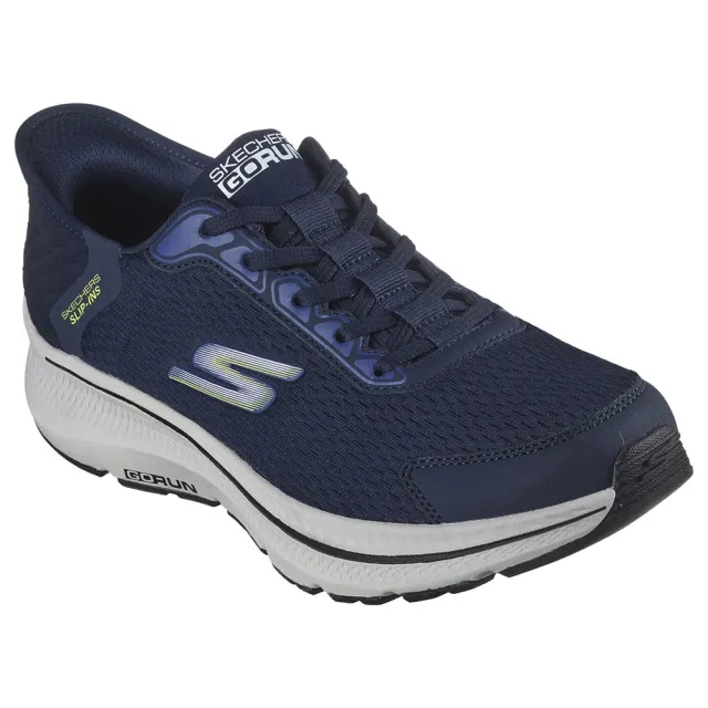 Skechers Men's Slip-ins: GO RUN Consistent - Empowered Sneaker in Navy Blue