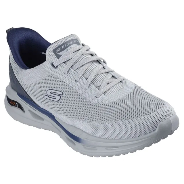 Skechers Men's Slip-ins Relaxed Fit: Arch Fit Orvan - Kincade Sneaker in Light Gray