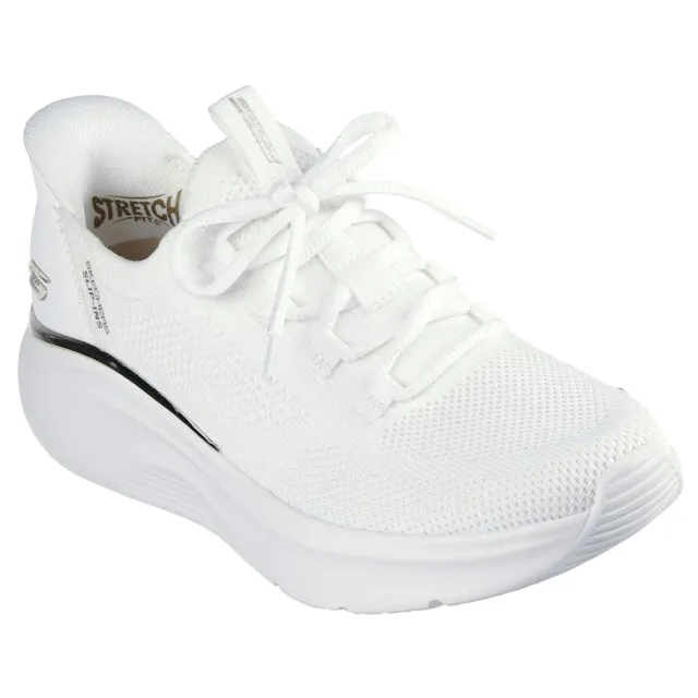 Skechers Women's Slip-ins: BOBS Sport B Love - True Delight Sneaker in White