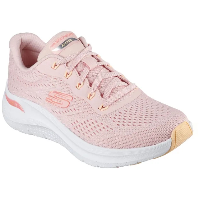 Skechers Women's Arch Fit 2.0 - Big League Sneaker in Pink