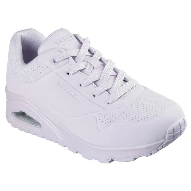 Skechers Women's Uno - Stand on Air Sneaker in Lavender/Light Pink