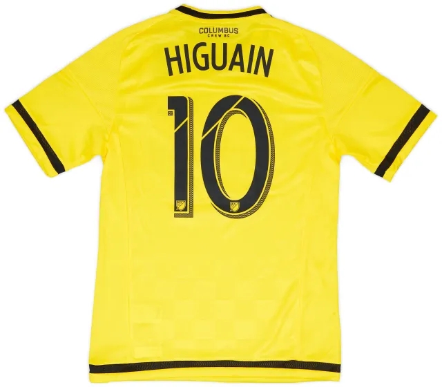 adidas 2015 Columbus Crew Match Issue Home Shirt Higuain #10