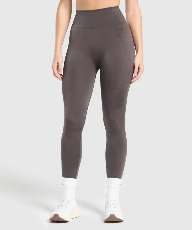 Gymshark Vital Shine Limited Edition Leggings - Greyed Purple