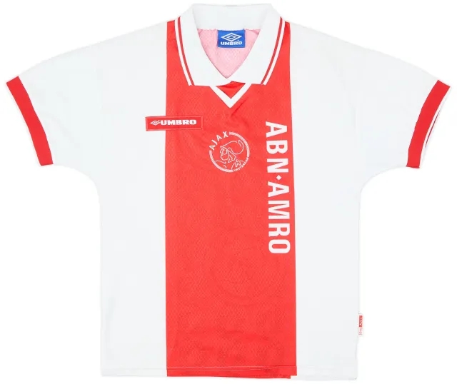 Umbro 1998-99 Ajax Home Shirt Litmanen #10 - 6/10 - (S)