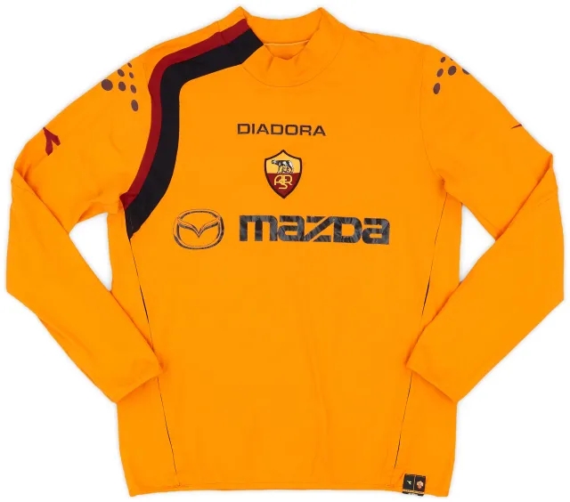 Diadora 2003-04 Roma Third L/S Shirt Totti #10 - 6/10 - (L)