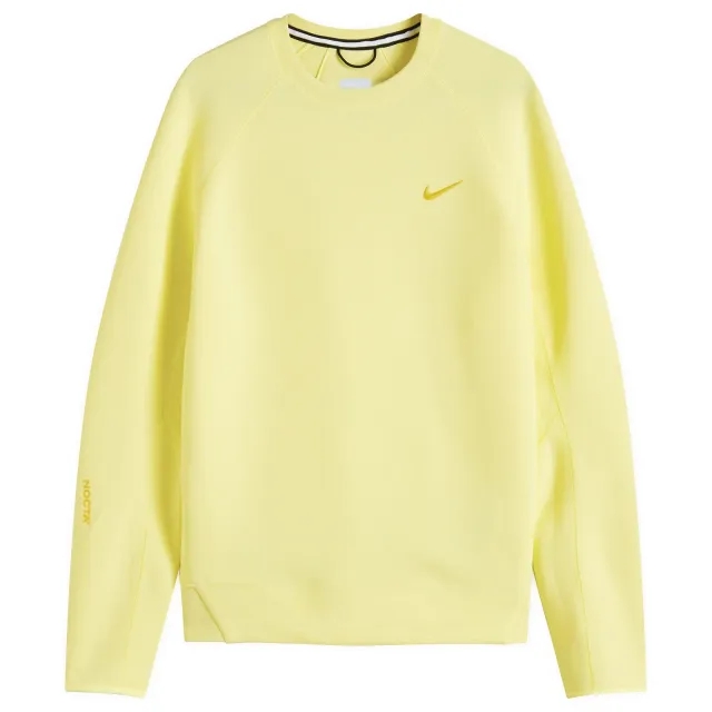 Nike x NOCTA Tech Fleece Crew Sweatshirt, Yellow