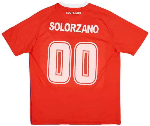 NewBalance 2018-19 Costa Rica Home Shirt Solorzano #00 - 6/10 - (M)