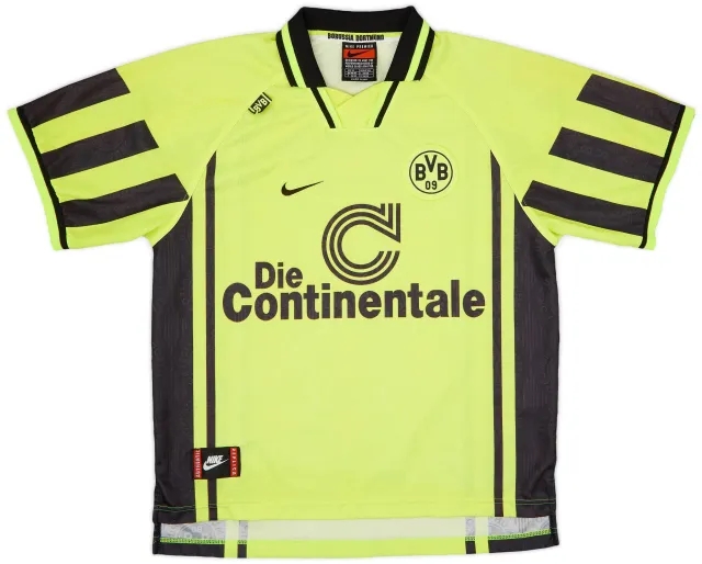 Nike 1996-97 Borussia Dortmund Home Shirt - 7/10 - (XL)