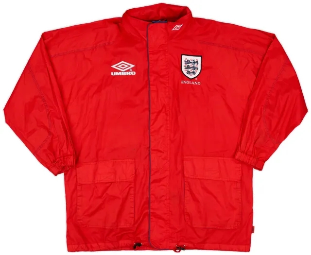 1998-00 England Umbro Rain Jacket - 5/10 - (M)