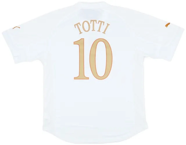 Puma 2004-06 Italy Away Shirt Totti #10 (XXL)