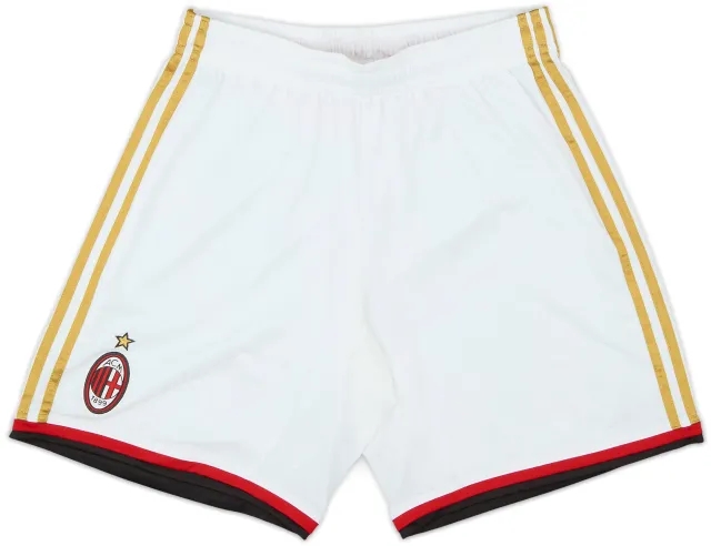 adidas 2013-14 AC Milan Home Shorts - 8/10 - (L)