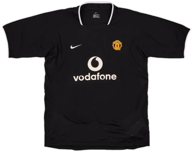 Nike 2003-05 Manchester United Away Shirt - 8/10 - (XL.Boys)