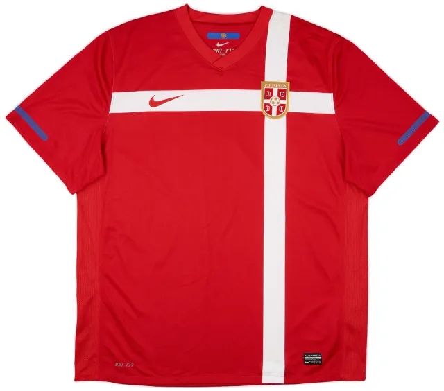 Nike 2010-11 Serbia Home Shirt - 10/10 - (XL)