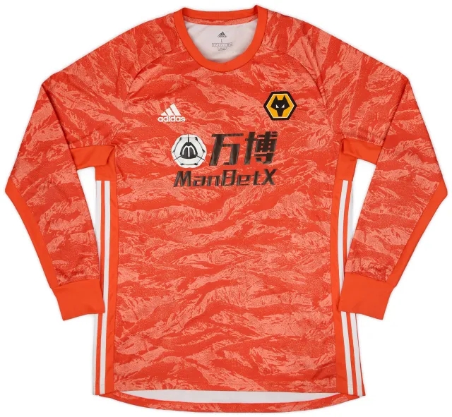 adidas 2019-20 Wolves GK Shirt - 8/10 - (L)