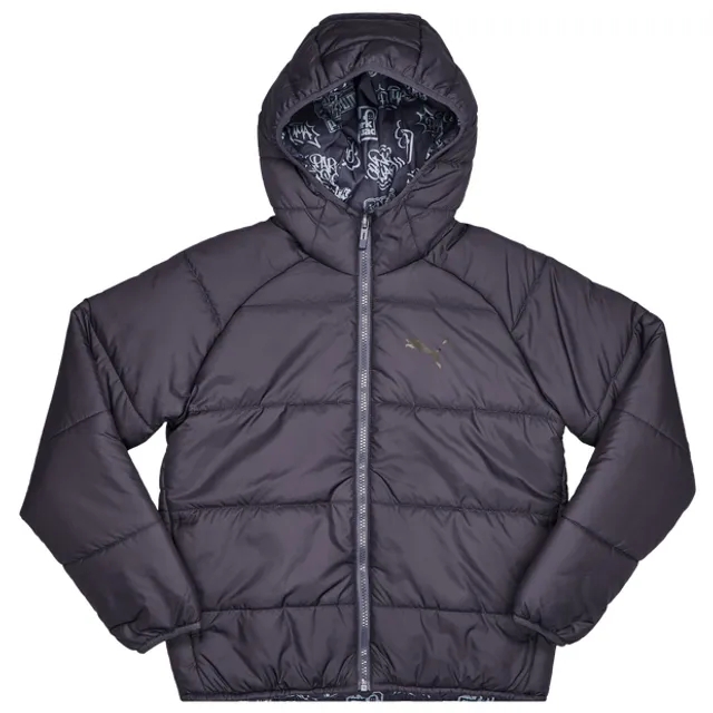Puma Reversible Puffer Mid 90s Unisex Jackets - Grey