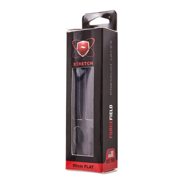 Forcefield Premium Laces Unisex ShoeCare - Black