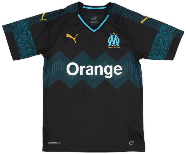 Puma 2018-19 Olympique Marseille Away Shirt Balotelli #9 - 9/10 - (S)