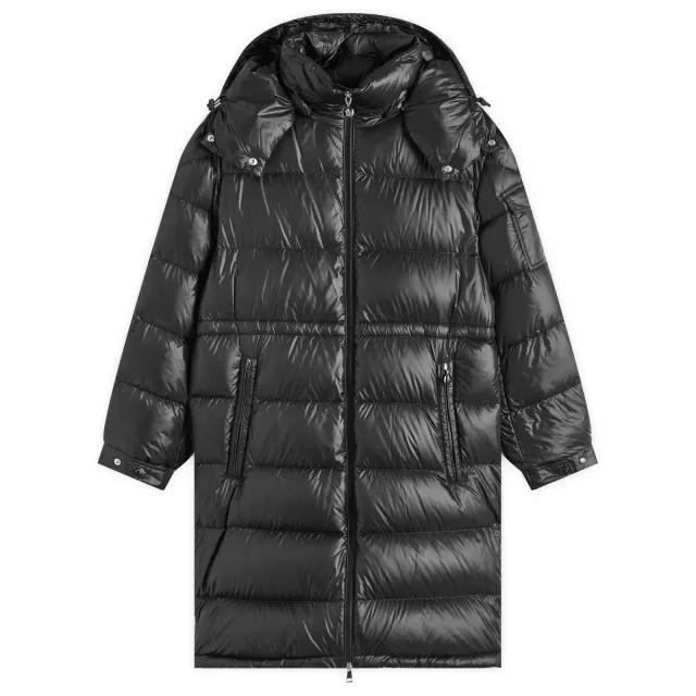 Moncler Women's Meillon Long Padded Jacket Black