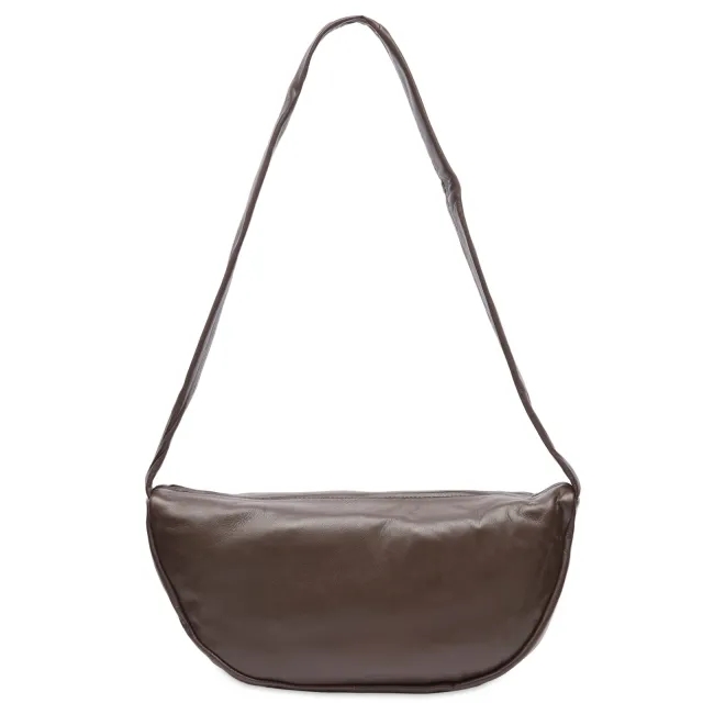 ST. Agni Women's Soft Crescent Bag Chocolate