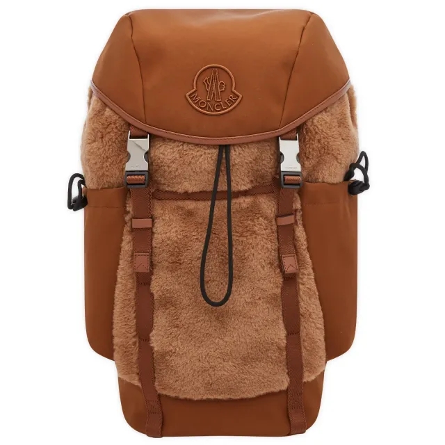Moncler Men's Tech Backpack Brown