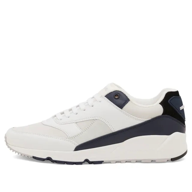 Saint Laurent Men's Bump 15 Sneakers Optic White/Navy