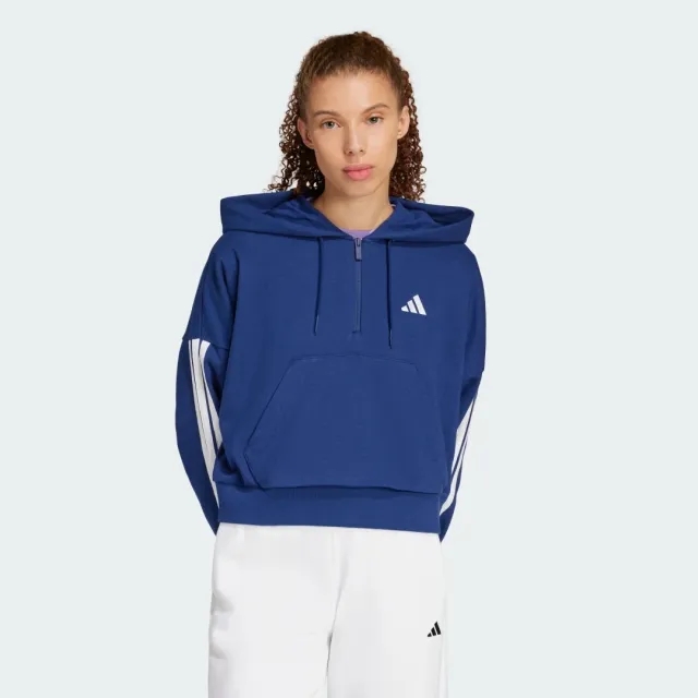 Adidas Essentials 3 Stripes French Terry Hoodie