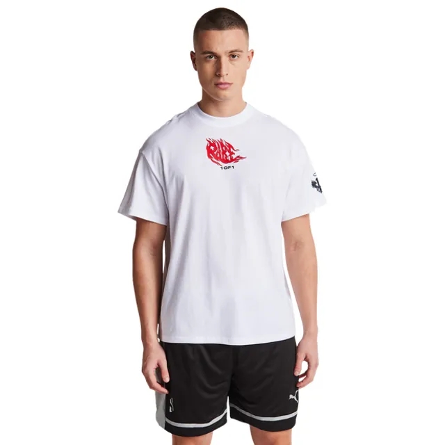 Puma Melo Men T-Shirts - White